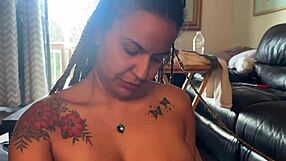 innocent-looking 18+ teen alix avery turns into your personal skinny tattooed slut craving rough interracial cum.