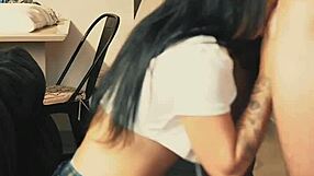 Your Cuckold Hubby Brought His Girlfriend Over So I Could Fuck Her Squirting Latina Pussy Right Here!