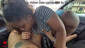 Jujuba Baiana's First Time. Big Cock Pounds Pussy with Creampie on Salvador Street Ride Part 1