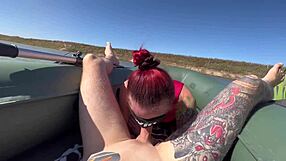 Caught 18yo Latina Mermaid Deepthroat Gagging On Monster Cock Outdoor