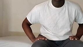 myself taking thick anal cock dressed in christmas wrestling colors for new years fun