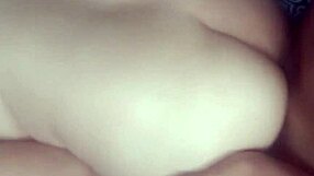 La de la tanguita azul rides my bareback monster cock close-up