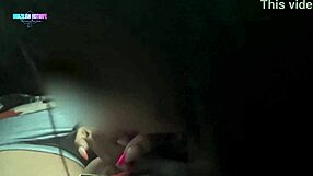 Wife Fucks Cuckold Husband in Carnival Traffic Jam