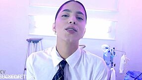 submissive latina schoolgirl helen star nurses with big natural tits exposed