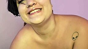 damn ripped lingerie on short hair latina brunette leads to shaved pussy striptease pov masturbation!