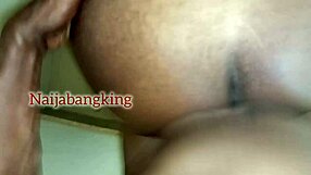 Abuja queen bends over for friend's BBC cheating on boyfriend doggystyle