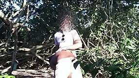 brazilian teen ditches girlfriend on beach for trail pounding with macho
