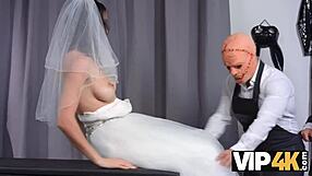 Pre-Wedding Bride Worships Monster Cock in Fetish Funhouse Cuckold Play