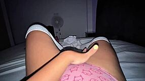 school exhaustion melts into juicy fingering pussy relaxation