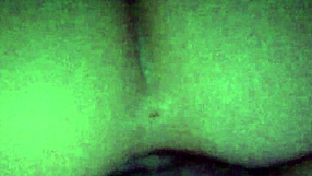 Nighttime Creampie Ride on Big Ass Tan Sex Doll Torso with Juicy Pussy Gripping