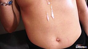 innocent curly student beauty faked into clothed hardcore fuck by ugly dude casting interview