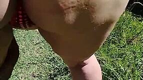 Stepmom begs to film her flashing publicly pt01!