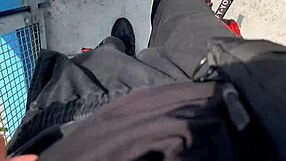 Good Samaritan's Parking Lot Quickie Turns Wild with Big Cock Thrusts