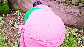 Desi Maid's Big Boobs and Ass Bounce Riding Landowner with Dirty Telugu Talk!