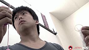 Reiko Kobayakawa Housewife Sucks Licks Hard Cock Uncensored