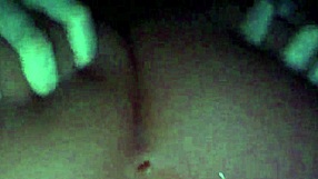 Nighttime Creampie Ride on Big Ass Tan Sex Doll Torso with Juicy Pussy Gripping