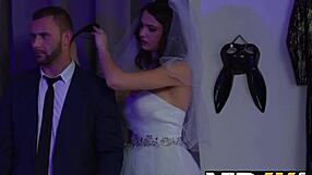 Pre-Wedding Bride Worships Monster Cock in Fetish Funhouse Cuckold Play