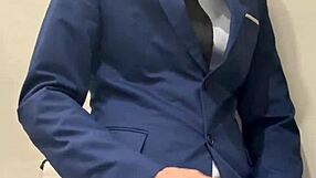 dude hot daddy jerks monster cock outdoors busts jizz in toilet