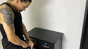 caught sniffing curvy latina milf mommy panties bent over doggystyle