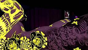 Synth and Angel Goddess Romantic Furry Night