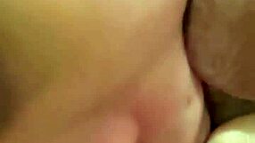 Horny Filipina Milf Maid Deepthroats Cock Swallows Thick Cum Load Closeup