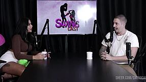 check out german lexi mallet and tifany rocha in sheer red swing cast compilation