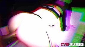 Big-Ass Goth Hottie Rei Sky Rides Monster Cock Rough
