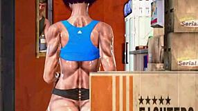 Bound Milf's Huge Tits Leak Milk During Outdoor Slave Ride