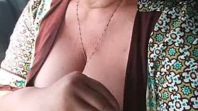 Truck Ride Reveals Her Dripping Pussy Closeup Tease Inside