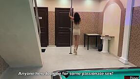 i mistake prostitute for ex-wife anal pounding in sauna cum swallow