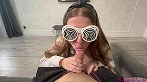 sexy big tits doctor house call ends with sloppy cum explosion?