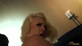 two big cocks stretch busty babes in wild position swaps