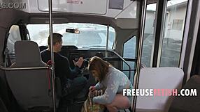 bold milf and teen hop bus for free use group fucking ride