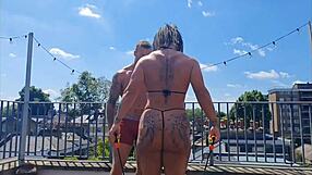 my muscular friend rams my ass hard with deepthroat and squirting after gym
