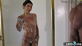 imagine latina babysitter kylie rocket deepthroating boss cock in shower?