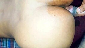 indian bhabhi, ready for rough assfucking in doggy with monster cock creampie?