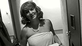 hey pizza guy naked blonde milf greets you in shower bends over for big ass doggy pov