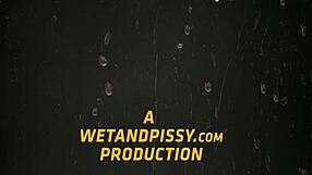 he pisses while babe gulps it down in hardcore drinking contest