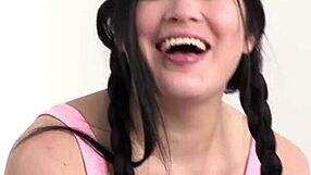 Piggy Venezuelan Esmeralda Guzzles Torbe's Thick Lefada Cum!