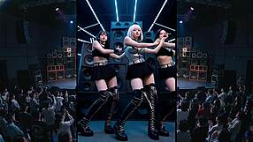 i can't stop watching this intense k-pop dance contest ai vibes