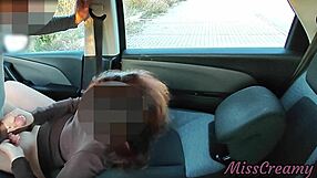 french milf stepdaughter bent over car hood doggystyle fucked by voyeur till squirting