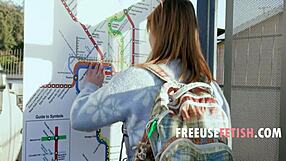 bold milf and teen hop bus for free use group fucking ride