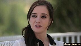 heart pounding as cocksucking 18+ teen beauty rides stepbro's cock cowgirl style