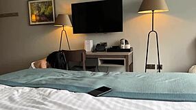 stepmom accidentally sees son's boner helps him out in family emergency hotel shower