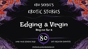 imagine edging right to the brink with this virgin's erotic audio tease for women