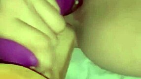 giant vibrator dildo anal insertion first time close up