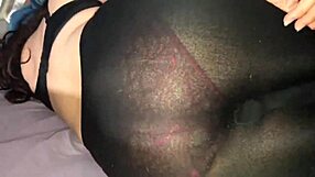 doña marys latina milf ass in tight leggings tempts me during yoga rest at my house