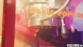 cinema teen athena faris rides boyfriend monster cock deepthroat moaning during movie