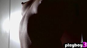 hot romanian teen model strips teasing playboy with juicy bubble butt and petite natural tits