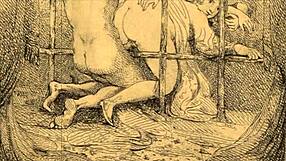 Vintage erotic drawings stir deep nostalgic desires
